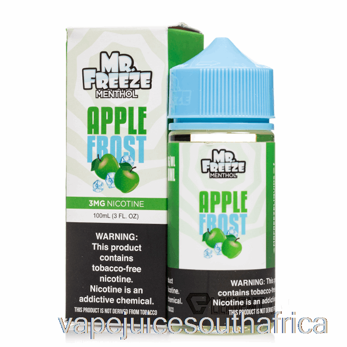 Vape Juice South Africa Apple Frost - Mr Freeze - 100Ml 0Mg